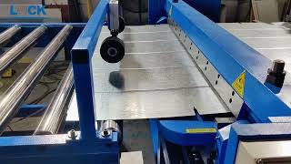 LOCK-Auto duct line VII is finished making#hvac #lock #lockductmachinery #ductline #ductmachine