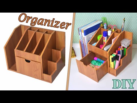 15 Brilliant DIY Organizer Box Ideas You Can Make in Minutes  Diy  stationery organizer, Diy stationery storage, Stationery organization