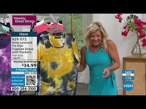   HSN Nina Leonard Fashions 05 10 2023 11 AM