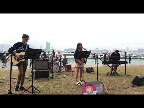 Cover《夏日傾情》- Andie Lo x The Folks (VIT@Pop Up Talent Show, 觀塘海濱花園, 2020.01.05)