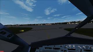 FS2004 A321 (KBFI) landing. Full enviroment 9+ Orbx 5.1 + ENVTEX