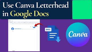 Famous How to Use Canva Letterhead in Google Docs | Step-by-Step Tutorial Profile