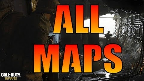 All Maps Revealed in Call of Duty: WW2 (War Mode and Multiplayer)