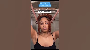 Head Wrap Tutorial| Beginner Friendly #locs_18 #dreadlocks