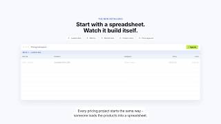 AI pricing software that works like a spreadsheet - Retailgrid