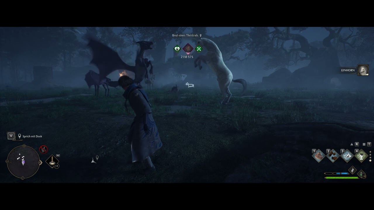 What happens when you put a Thestral and a Unicorn together | Hogwarts Legacy