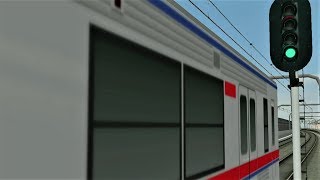 【BVE5】地下試験線V3 他軌道信号現示動作パッチ 宣伝動画