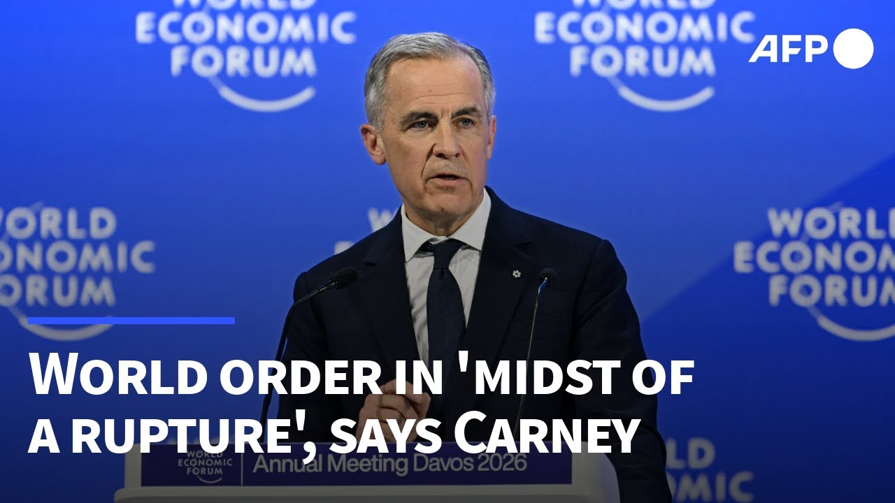 IN FULL: Canadian PM Carney delivers speech at Davos | AFP