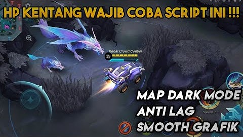 Script Sanctum Island DARK MODE (Smooth Map) | Config Mobile Legends Anti Lag NO PW