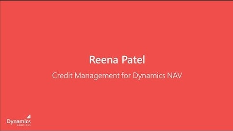 Dynamics Additions: Credit Management