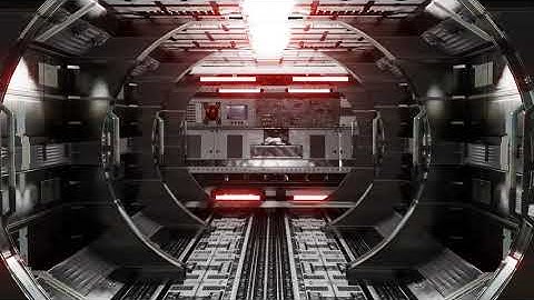 Sci Fi Corridor Blender 2.90 EEVEE