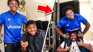 iShowSpeed Gives Jamal R9 Haircut.. (Gone Crazy)