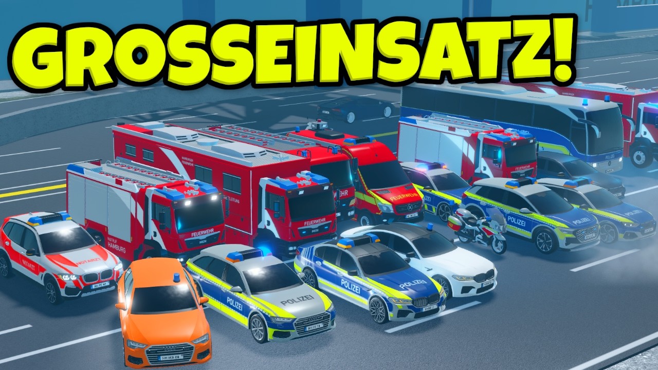 Als EINSATZLEITUNG den Großbrand unter Kontrolle bringen!