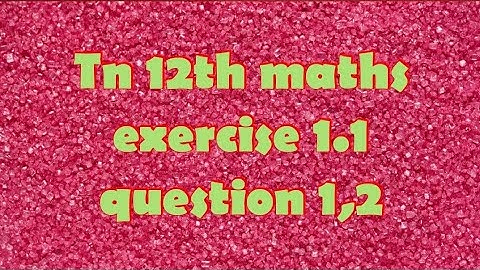 Tn 12th maths exercise 1.1 question 1,2/ find the adjoint of 2x2,3x3 matrix /easy method adjoint