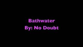 Bathwater with lyrics chords