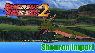 Dragonball Raging Blast 2 Shenron Import