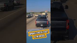 Do not brake check semi trucks #trucking #truck...