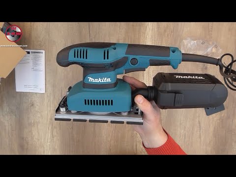 UNBOXING Makita BO3710 1/3 inch Sheet Finishing Sander - Bob The Tool Man