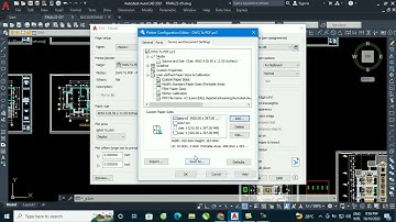 Tạo thêm khổ giấy mới cho máy in trong Autocad để in bản vẽ đẹp hơn