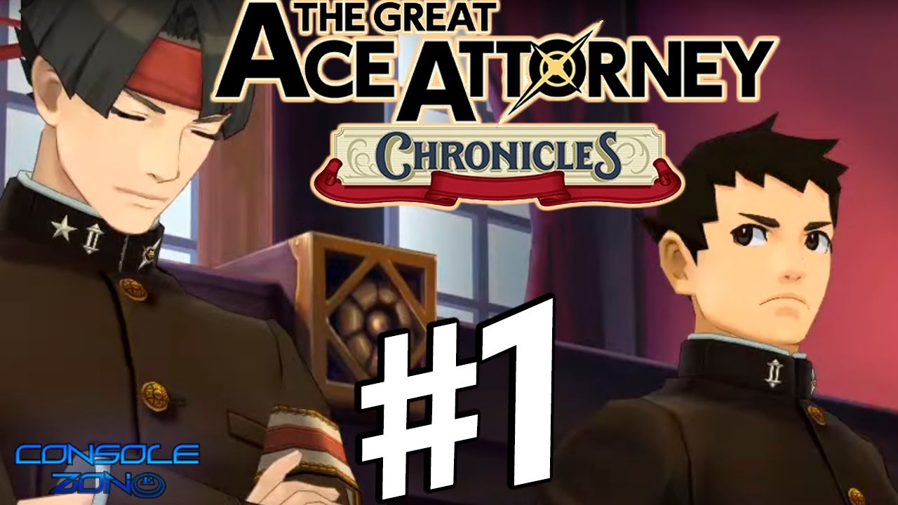 The Great Ace Attorney Chronicles - 1 часть прохождения игры на русском языке
