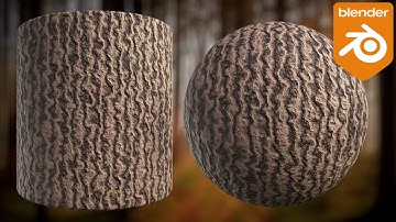 Procedural Tree Bark Material (Blender Tutorial)