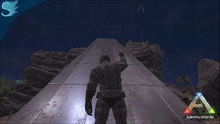 Making Ramp Stairs leading to a Mountain/Cliff | Ark Survival Evloved!