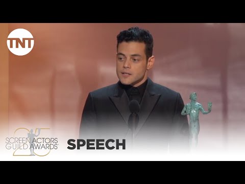 Rami Malek: Award Acceptance Speech | 25th Annual SAG Awards | TNT