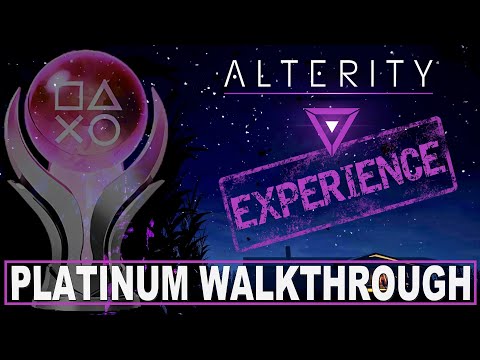 Alterity Experience 100% Platinum Walkthrough | Trophy & Achievement Guide