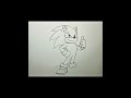 Victory Sonic! 💙⚡ #shorts #drawing #sonic