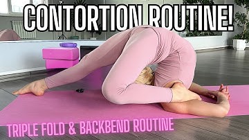 Unlock Extreme Flexibility FAST! Triple Fold & Deep Backbend Routine (4K)