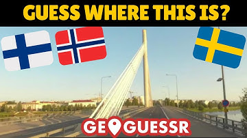 American Tries Nordic Countries GeoGuessr Challenge:  Can You Beat My Score?