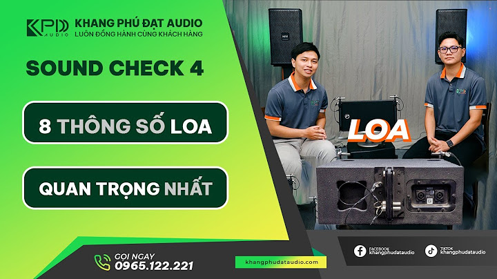 Loa có thông số 90 400w nghĩa là gì