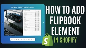 How to Add Flipbook in Shopify [For FREE]