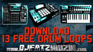 13 Free Drum Loops Hip Hop, Old School, Trap, New School