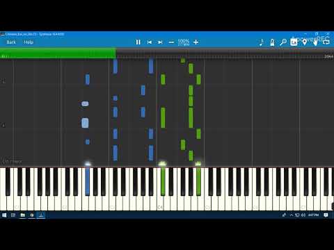 Chiisana Koi No Uta Piano Synthesia