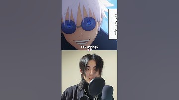 Voicing Gojo Satoru from JJK (in japanese!) #voiceacting #voiceactor #anime #acting #jujutsukaisen