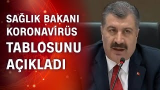 Sağlık Bakanı Fahrettin Koca Türkiyenin Koronavirüs Tablosunu Açıkladı 27102020
