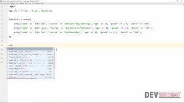 Working with Arrays in PHP