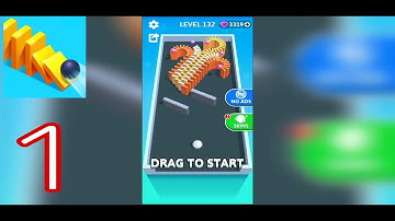Rolling Domino - Gameplay Walkthrough Part 1 (iOS, Android)