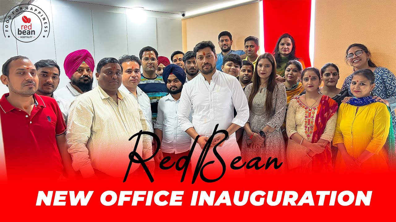 Red Bean New Office Inauguration Red Bean Hospitality 2022 YouTube