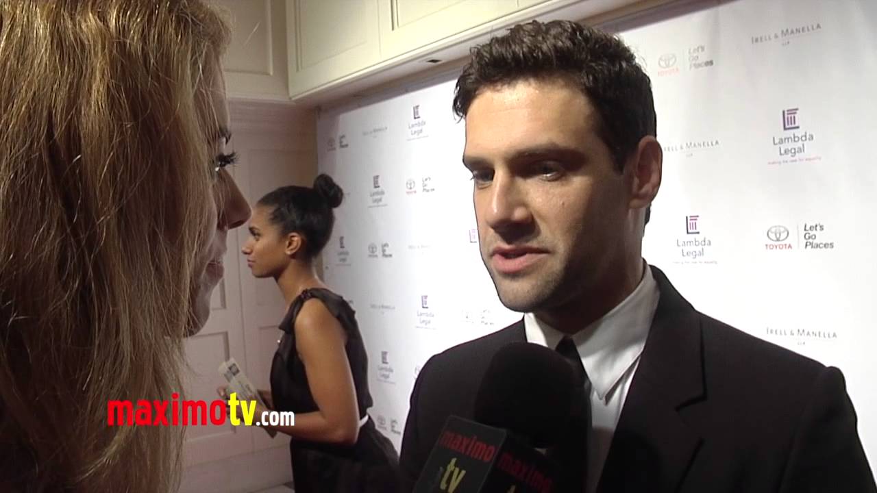 Justin Bartha Interview "West Coast Liberty Awards" Lambda Legal's 40th Anniversary