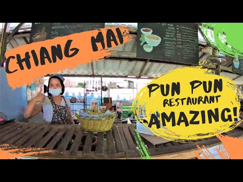 Best Restaurant In Chiang Mai? | Pun Pun Market Vegan Restaurant | Thailand