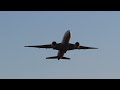 FEDEX 777 FREIGHTER DEPARTURE ON A WINDY AFTERNOON !!!!!