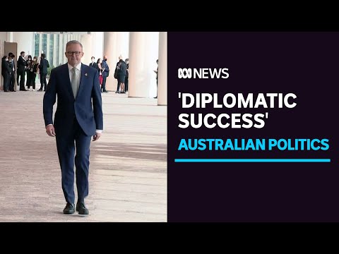 Albanese back home following tour of asia to face return of parliament | abc news