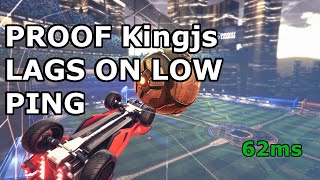 Rocket League - PROOF YOU LAG ON 50-70 PING