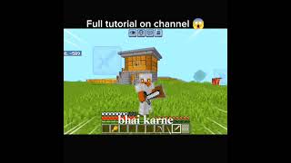 Minecraft Full video on channel 😱#minecraft #shorts #gaming