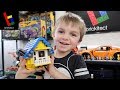 SURPRISING CLARK with the LEGO MOVIE 2 RESCUE ROCKET!