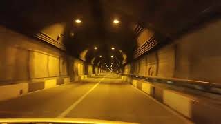 Самый длинный автомобильный тоннель в России - проезд через Гимринский тоннель в Дагестане