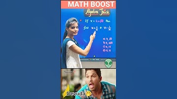 Mind-Blowing Algebra Trick 🤯 | Solve in 5 Seconds #algebra #youtube #shorts #focus40 #yt