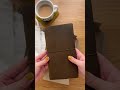 Unboxing Traveler’s Notebook Olive 🫒